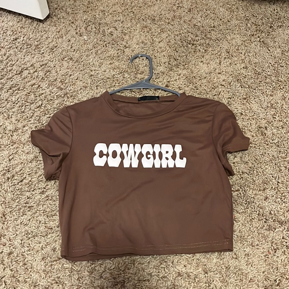 Shien Cowgirl crop top